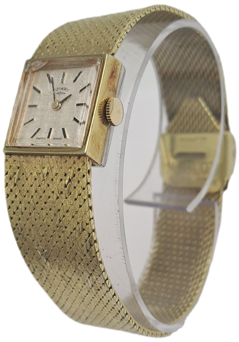 Vintage Ladies Swiss Gold Plated Rotary Mechanical watch-working