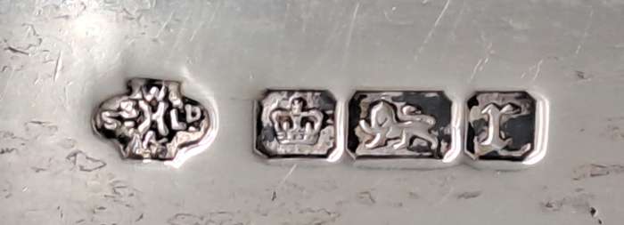 Antique 1909 Sheffield Hallmarked Sterling Silver Fruit Knife William Hutton & Sons Ltd (1900..1927)