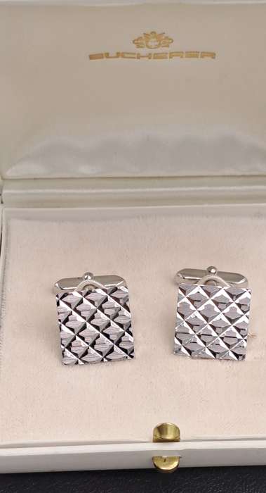 Vintage Bucherer cufflinks -Boxed