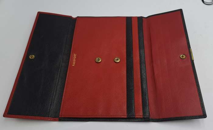 Vintage  Passport Folio / wallet