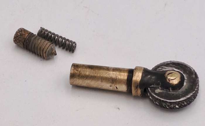 Antique 1914 WW1 Solid BRASS Trench Lighter -  Made in France