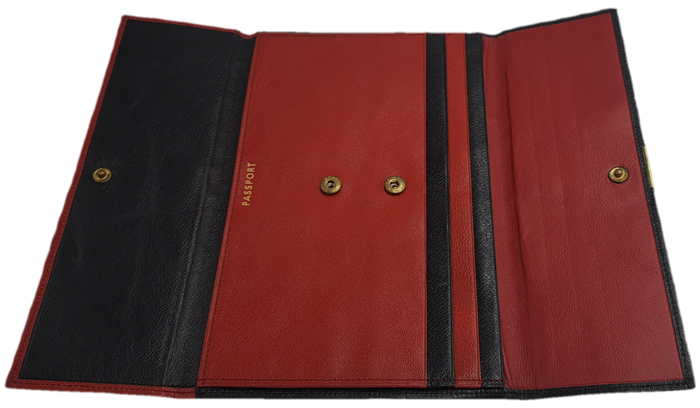 Vintage  Passport Folio / wallet