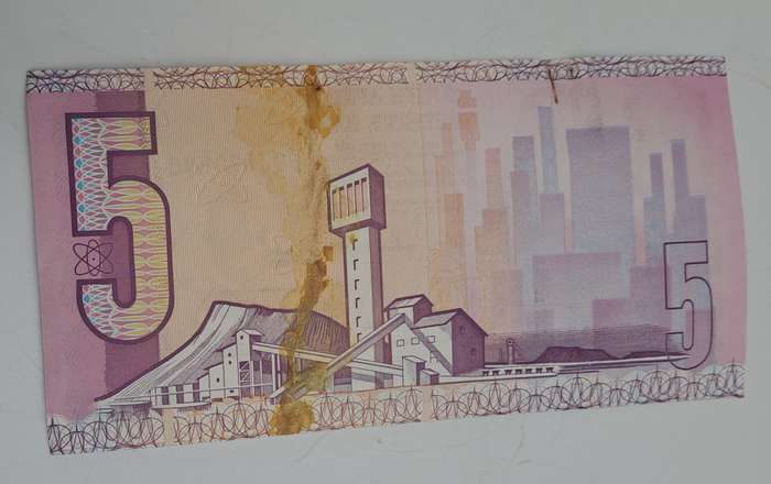 Lot of 10 1989 Gerhard De Kock R5 Notes 3rd Issue In Sequence