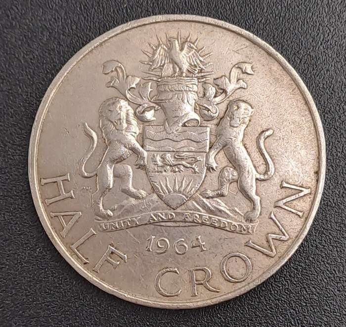 1964 Malawi  ½ Crown