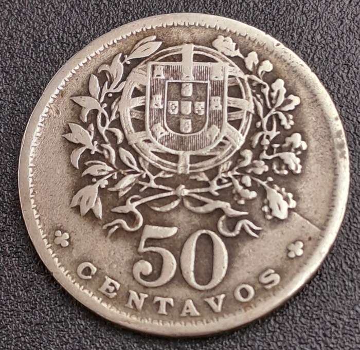 1947  Portugal  50 Centavos