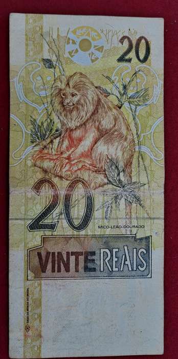 2002-2010 Brazil 20 Reais 1st. Family, Stamp A Uncirculated