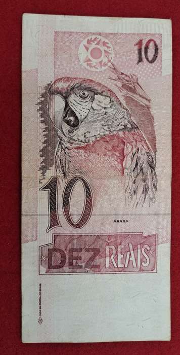 1997-2010 Brazil 10 Reais 1st. Family, Watermark "Flag" Uncirculated
