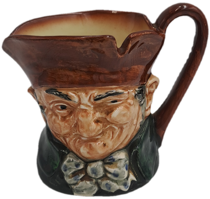 Vintage Royal Doulton Toby Jug "OLD CHARLEY" 10cm tall Rn.787515