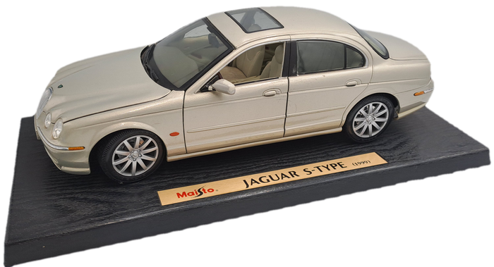 1999 Jaguar S-Type Maisto Die Cast 1/18 Scale-No Box