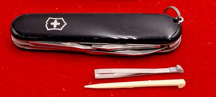Victorinox Spartan Black Swiss Army Multitool Knife -Unused- Boxed
