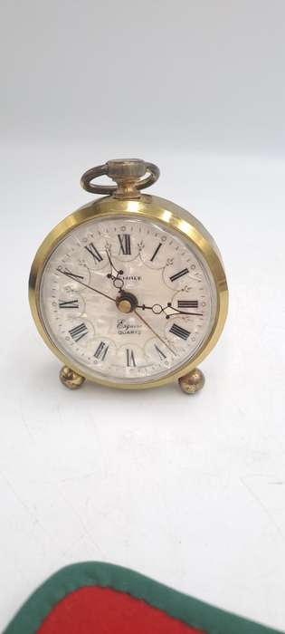 Vintage Wehrle Esquire Quartz alarm Clock -Germany -NOT WORKING
