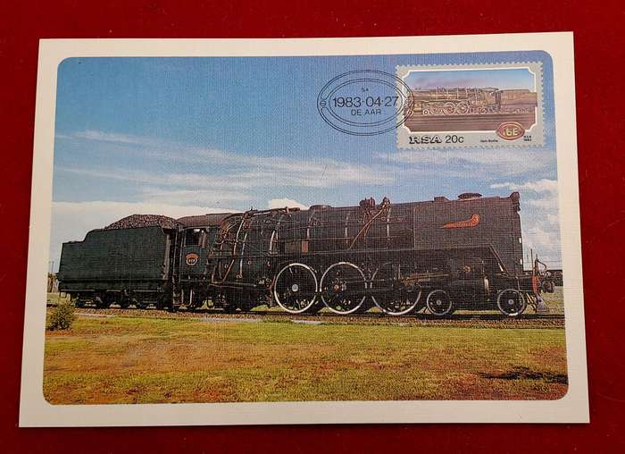 South Africa 27/04/1983 De Aar -Set of 4 Maxi-Post Cards with stamps