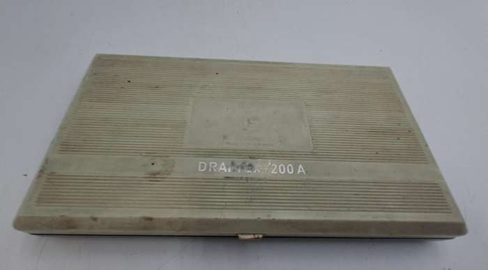 Vintage DRAFTEX 200A Drafting Set made in West Germany in Case -Precision Tools
