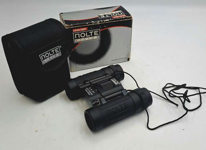 Nolte Precision Binoculars 8 x 21 383ft/1000yds 128M/1000m (Pocket size) Boxed with bag