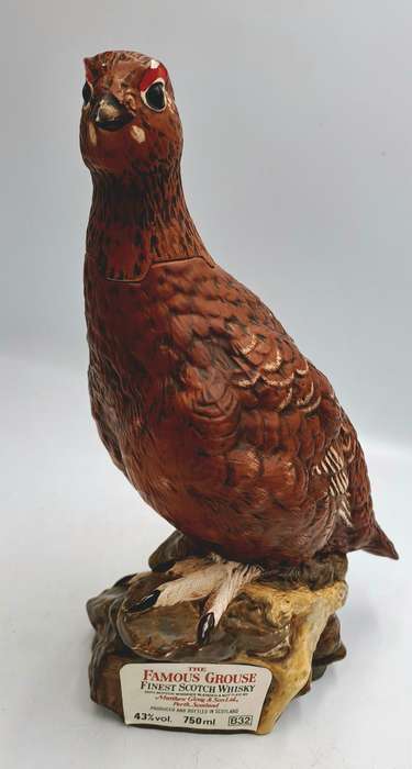 Vintage Royal Doulton The Famous Grouse Empty Collectable Liquor Bottle-Matthew Gloag & Son
