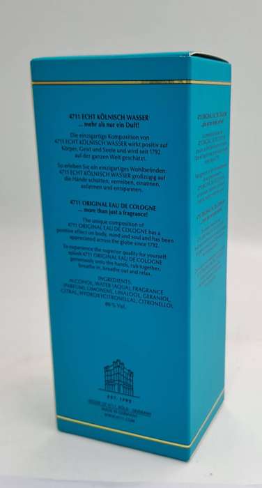 Original 4711 Eau de Cologne 90ml - Still Sealed Boxed
