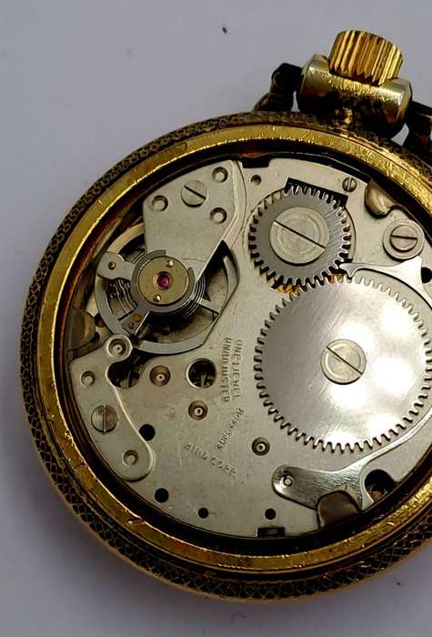 Vintage Swiss Made Ladies Prefect Super de Luxe pocket watch-NOT WORKING