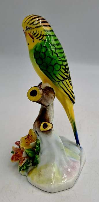 Rare Royal Doulton Bird Figurine, Budgerigar