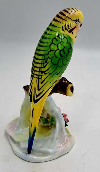 Rare Royal Doulton Bird Figurine, Budgerigar