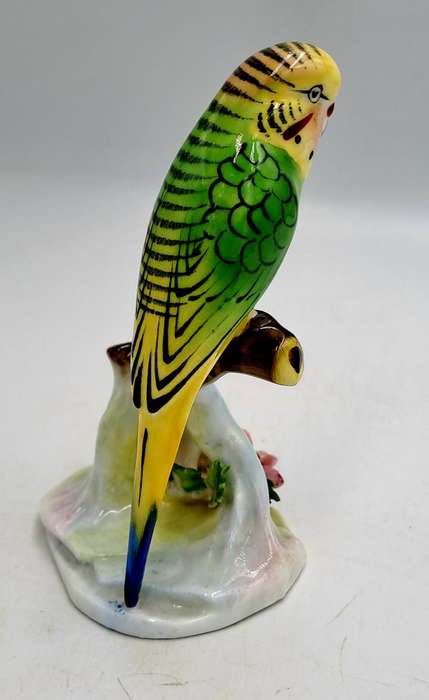 Rare Royal Doulton Bird Figurine, Budgerigar