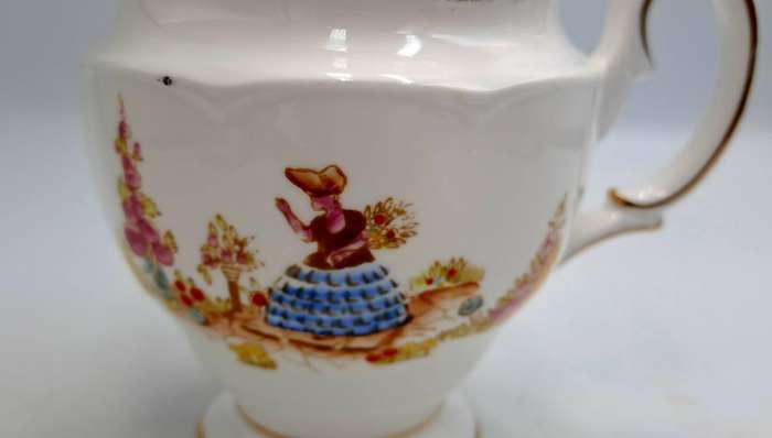 Rare 1930's Royal Albert Dainty Dinah Creamer-Excellent Condition