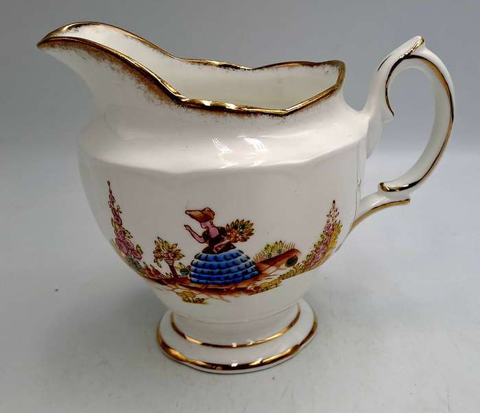 Rare 1930's Royal Albert Dainty Dinah Creamer-Chipped on the base