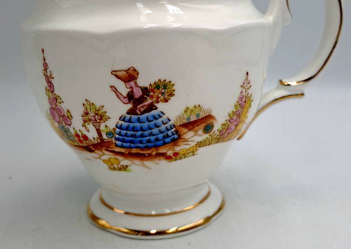Rare 1930's Royal Albert Dainty Dinah Creamer-Chipped on the base