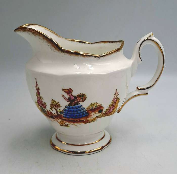 Rare 1930's Royal Albert Dainty Dinah Creamer-Chipped on the base