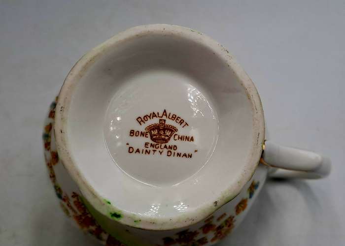 Rare 1930's Royal Albert Dainty Dinah Creamer-Chipped on the base