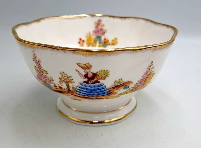 Rare 1930's Royal Albert Dainty Dinah sugar Bowl -Excellent Condition (2 available)