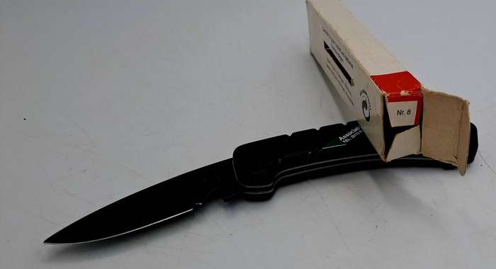 Richartz Solingen Pocket Knife No 8 -Boxed -Branded made in Germany