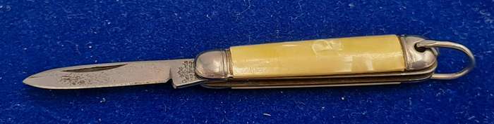 Small Vintage Richards Imperial Pearled Jack Knife-Sheffield England