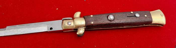 Rare 1980's-90's Italian stiletto Switchblade Knife Used Condition -21,5cm
