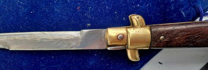 Rare 1980's-90's Italian stiletto Switchblade Knife Used Condition -21,5cm