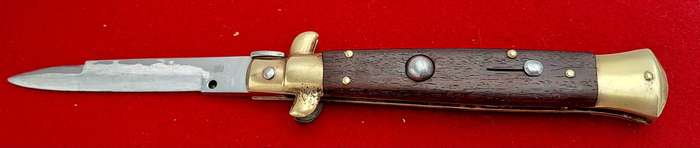 Rare 1980's-90's Italian stiletto Switchblade Knife Used Condition -21,5cm