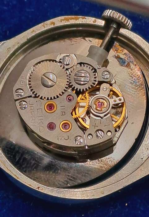 Vintage Ladies Seiko 11-7961 Mechanical watch 17 Jewels -Working-Boxed