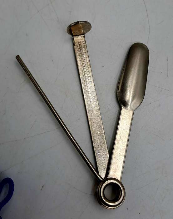 Vintage Orlik Byford B163 Smoking Pipe with Pipe Cleaning Multi-tool