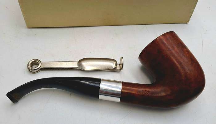 Vintage Orlik Byford B163 Smoking Pipe with Pipe Cleaning Multi-tool