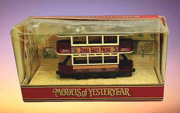 1987 Matchbox Yesteryear 1920 Preston Tramcar Newcastle Corporation Transport -Y-15 -Diecast BOXED
