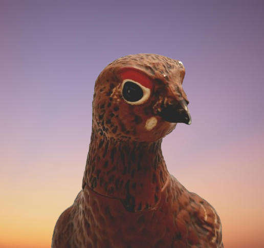 Vintage Royal Doulton The Famous Grouse Empty Collectable Liquor Bottle-Matthew Gloag & Son