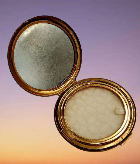 Vintage Stratton Ladies Powder Compact with Mirror made in England