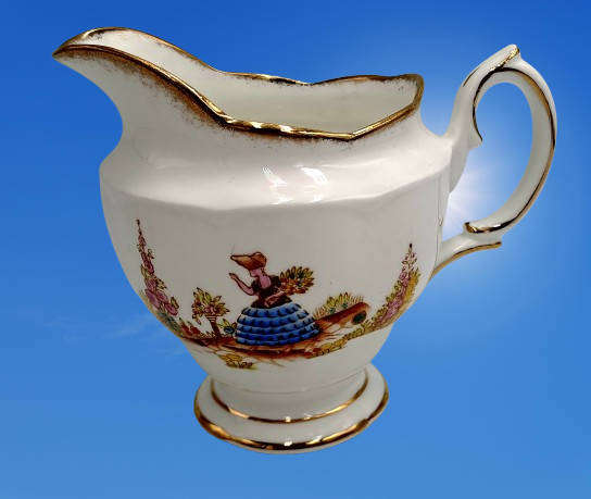 Rare 1930's Royal Albert Dainty Dinah Creamer-Chipped on the base