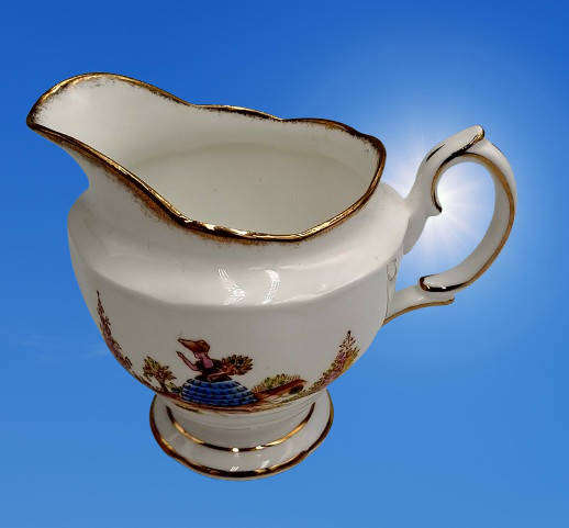 Rare 1930's Royal Albert Dainty Dinah Creamer-Chipped on the base