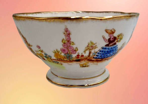 Rare 1930's Royal Albert Dainty Dinah sugar Bowl -Excellent Condition (2 available)