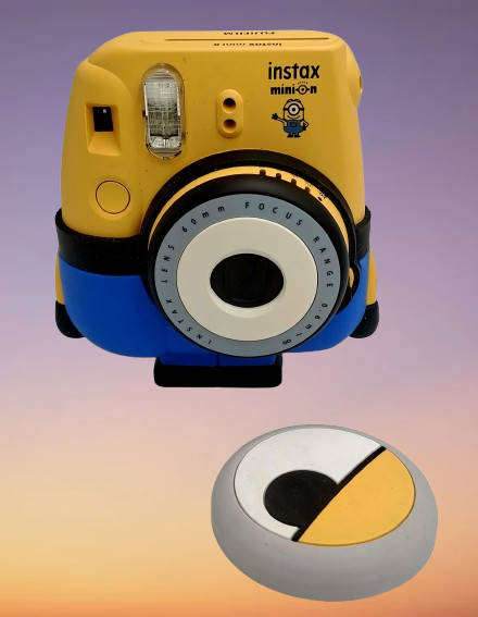 Fujifilm Instax Cute and Compact Minion Body Design Mini 8 Film Camera (Yellow)