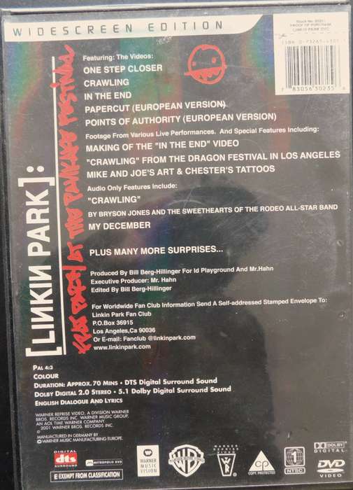 LINKIN PARK - FRAT PARTY .... [DVD]