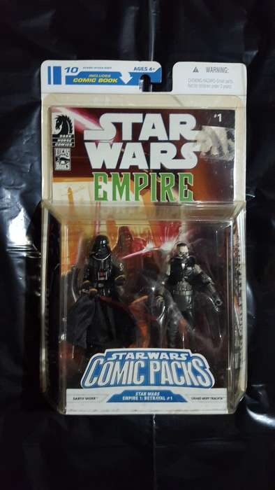 Star Wars - Comic Packs - Darth Vader & Grand Moff Tratcha (2008) [Hasbro]