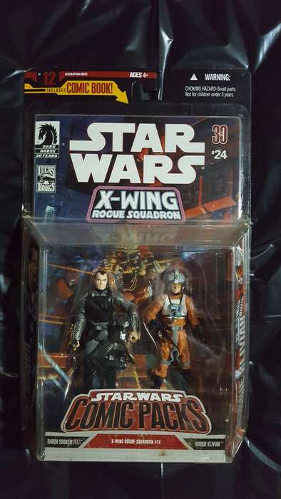 Star Wars - Comic Packs - Baron Soontir Fel & Derek "Hobbie" Klivian (2007) [Hasbro]
