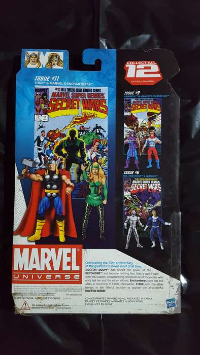 Marvel Universe - Comic Packs - Secret Wars #11 Thor & Marvel's Enchantress (2009) [Hasbro]