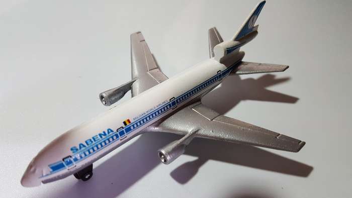 MATCHBOX 1973 SB-13 DC-10 Sabena Belgian World Airlines